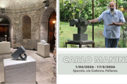 Carlo Manini alla Specola di Pallanza: la scultura torna a casa